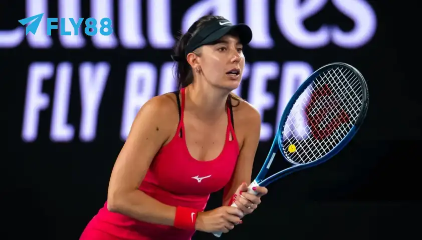 Oceane Dodin tại Australian Open 2024.